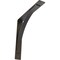 Ekena Millwork Morris Steel Bracket, Hammered Dark Bronze 3"W x 20"D x 20"H BKTM03X20X20MOHDB - alternate 1